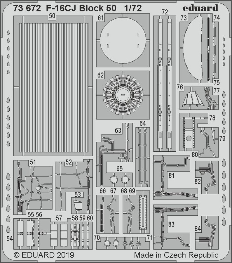 1/72 F-16CJ Block 50 for TAMIYA kit