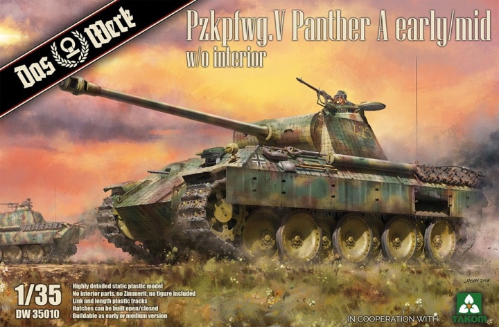 1/35 Pzkpfwg. V Panther Ausf.A Early / Mid