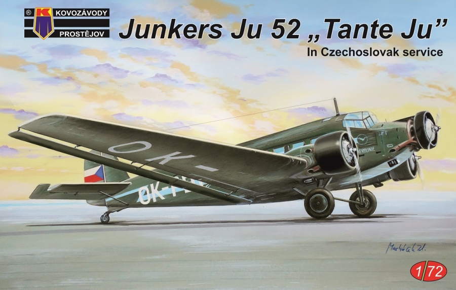 1/72 Ju-52 v Československých službách