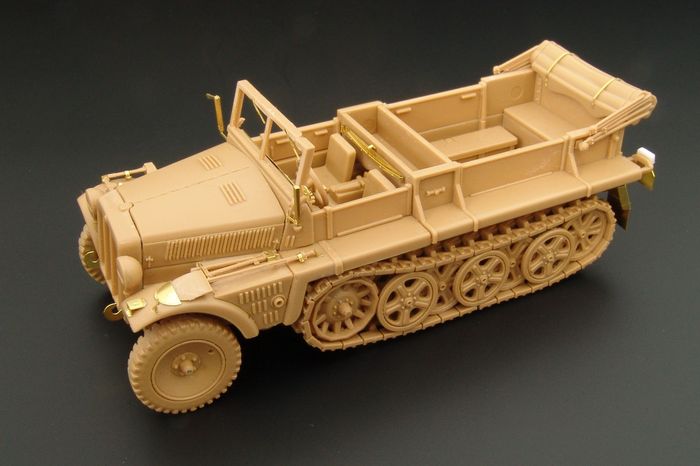 SD.KFZ 10 PE COLORED INSTRUMENT PANEL TO DRAGON ETC #3507 YAHU ITALERI 3D 