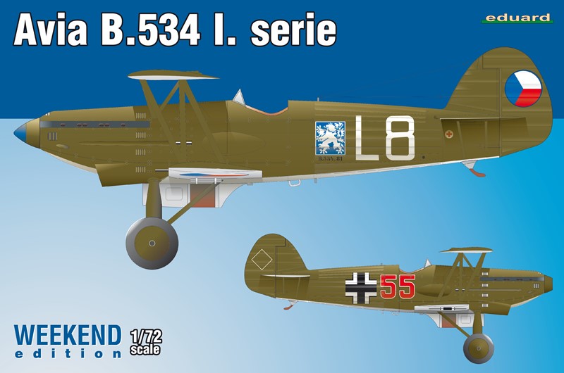 1/72 Avia B-534 I. serie