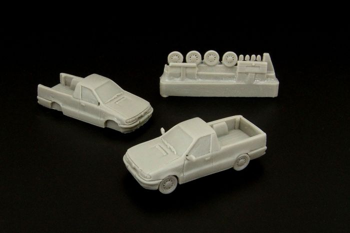 1/120 Skoda Felicia Pick-up 1996 kit of cz car (two pieces)