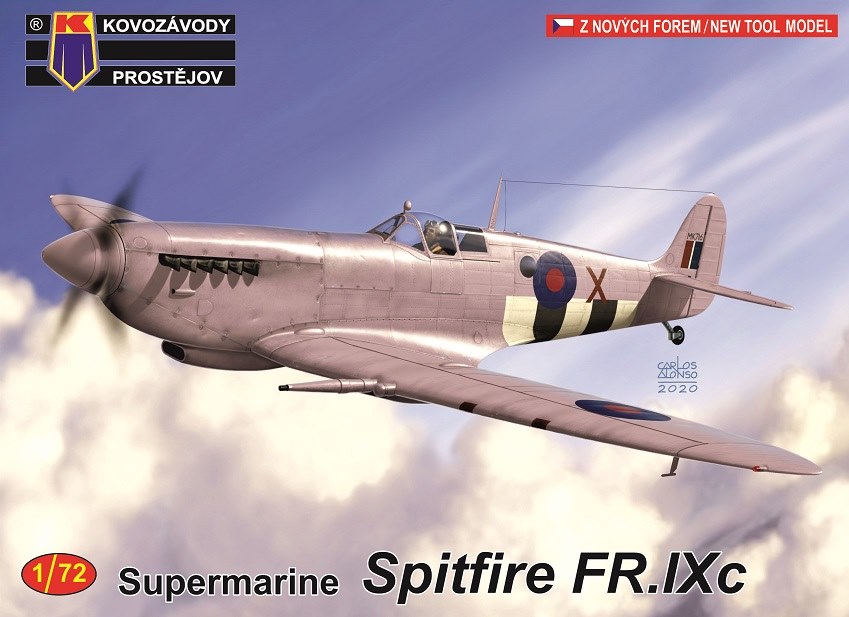 Spitfire Mk.VB "Red Stars" Kovozavody Prostejov 1:72 Plastik *NEU* 