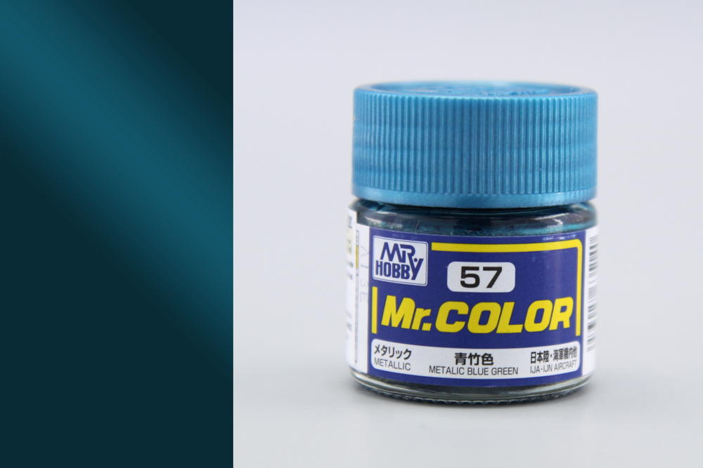 Mr. Color - Metallic Blue Green - Kovově modrozelená (10ml)
