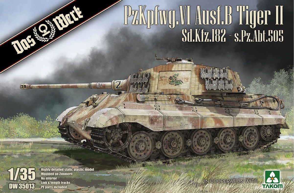 Rammtiger in 1/35 von DasWerk Panzer VI VK4501 P 