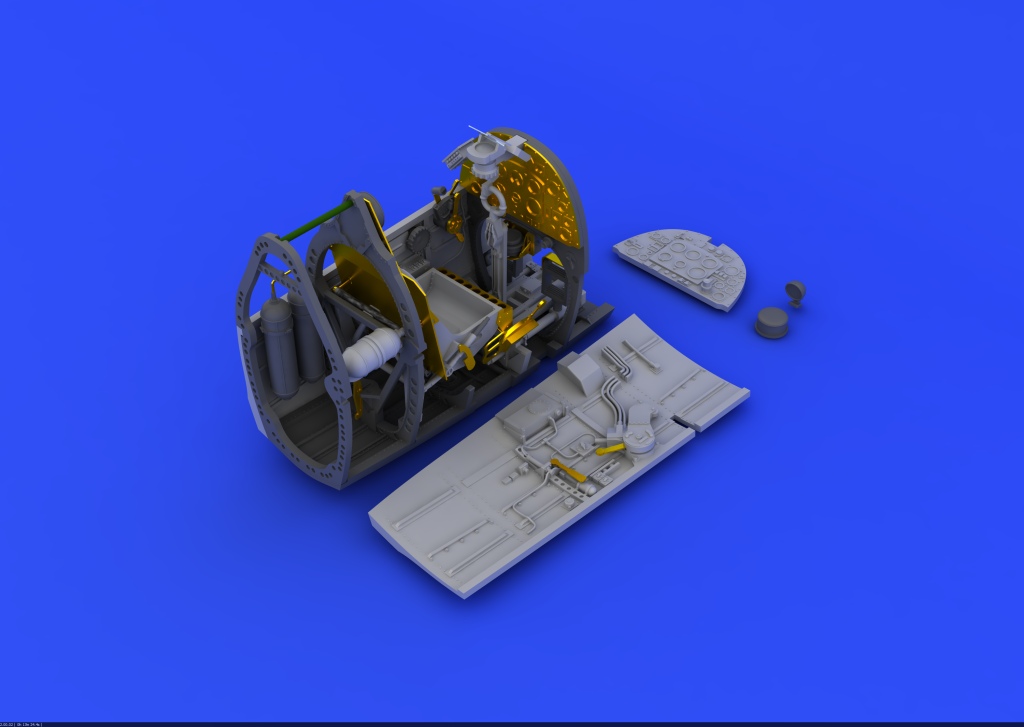 Eduard PE 48963 1/48 Supermarine Spitfire F.Mk.22/24 landing flaps AIRFIX 