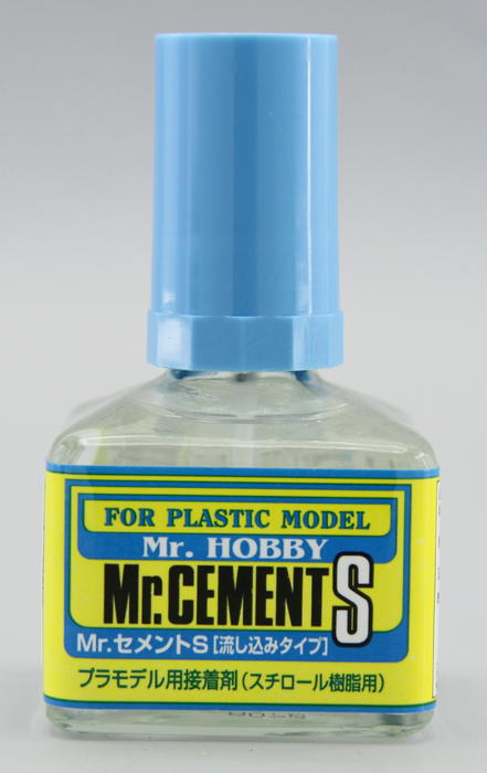 Mr. Cement S (MC129) Plastic Model Kit Glue 