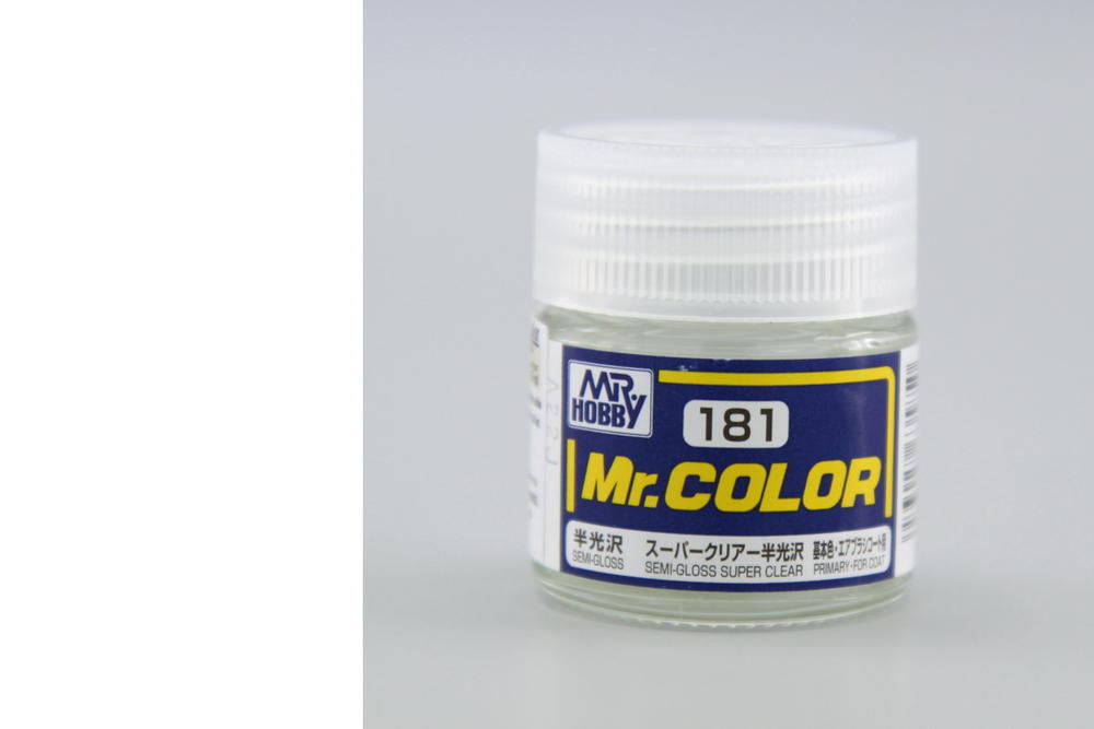 Mr. Color - Semi-Gloss Super Clear - pololesklý lak (10ml)