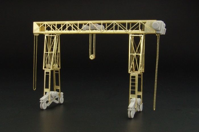 1/72 Fries 16t german crane resin construction kit of german crane