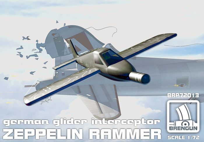 Brengun Models 1/72 ZEPPELIN RAMMER Paint Mask Set 