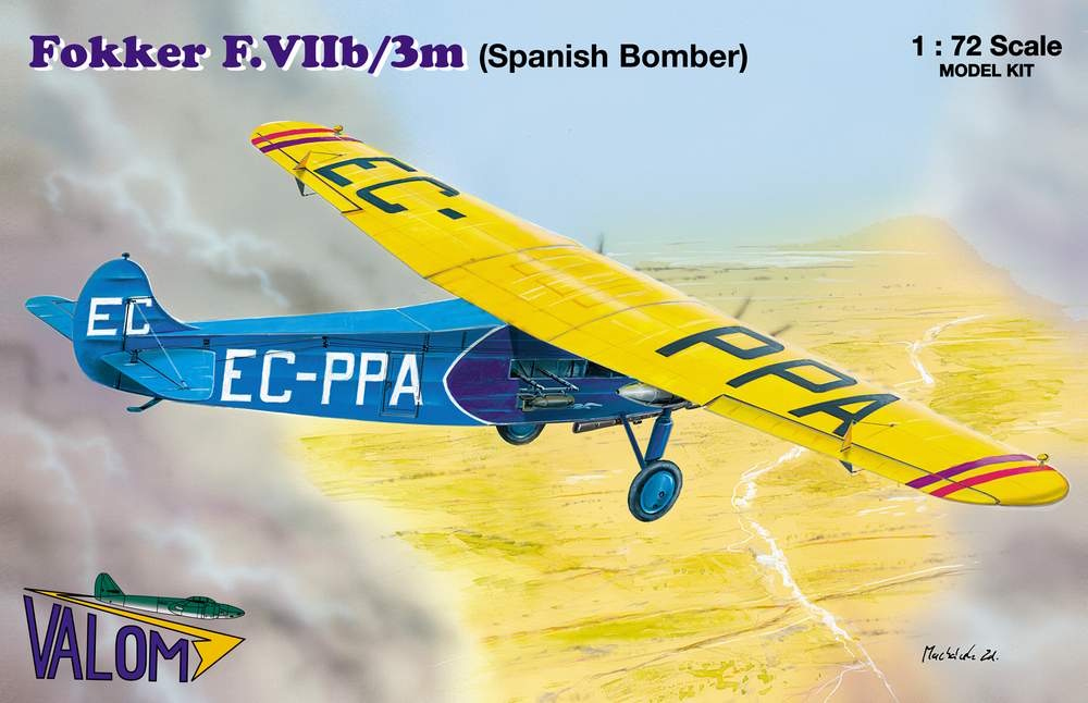 Luftwaffe Valom 1/72 Model Kit 72109 Fokker T.5 Late 