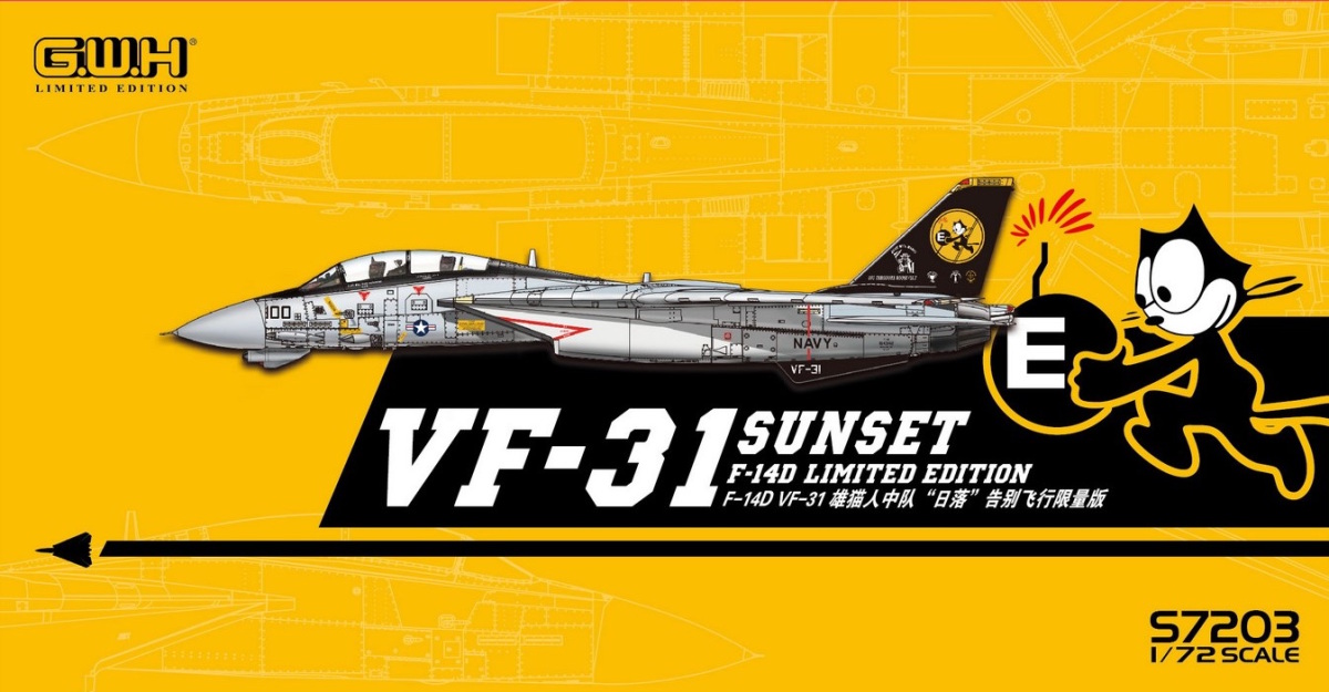 1/72 US Navy F-14D VF-31 