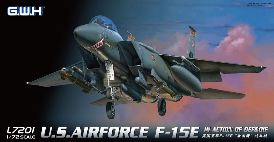 1/72 USAF F-15E In action of OEF & OIF  