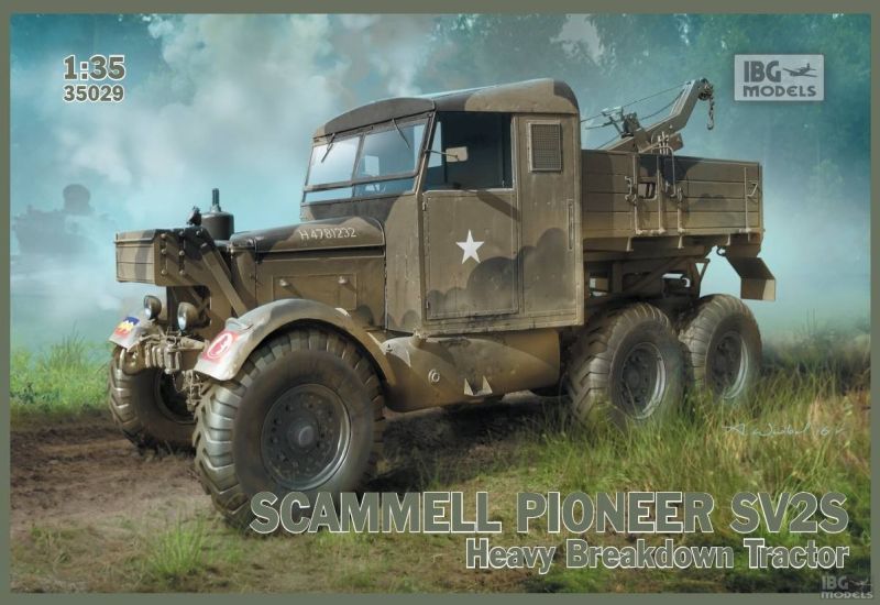 IBG 72078 Scammell Pioneer R 100 Artillery Tractor scale 1/72 