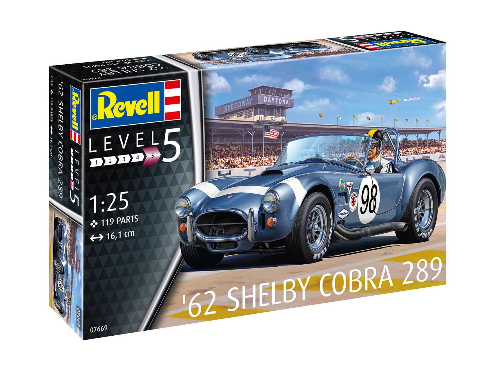 Revell 07669 - ´62 Shelby Cobra 289 (1:25)