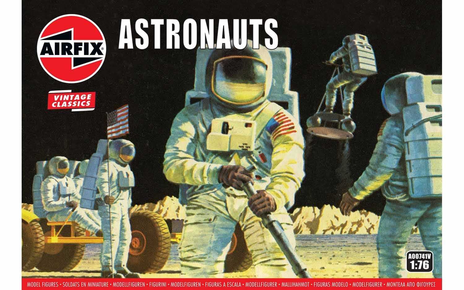 Classic Kit VINTAGE vesmír A00741V - Astronauts (1:76)