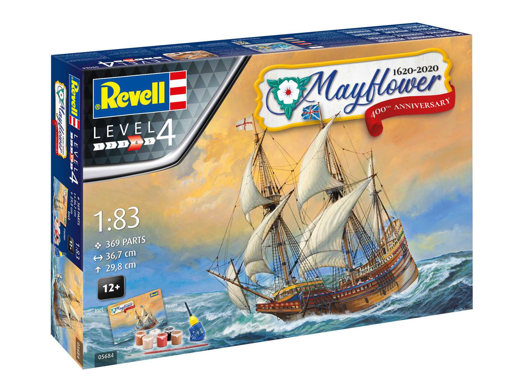 Gift-Set 05684 - Mayflower 400th Anniversary (1:83)