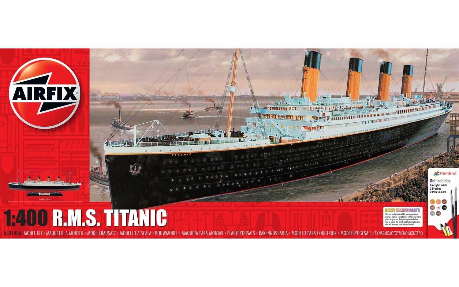 Gift Set A50146A - RMS Titanic (1:400)