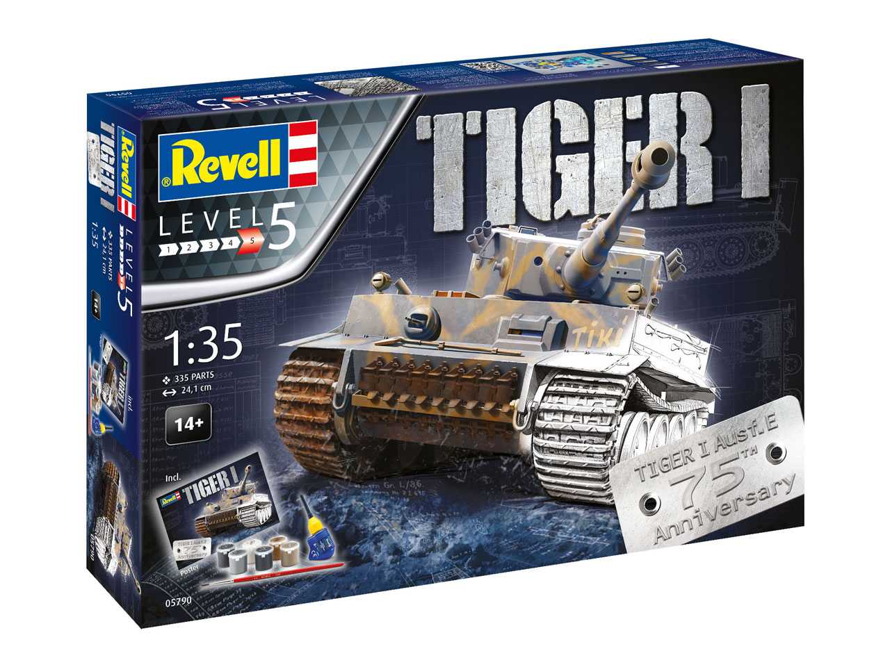 Gift-Set tank 05790 - 75 Years Tiger I (1:35)