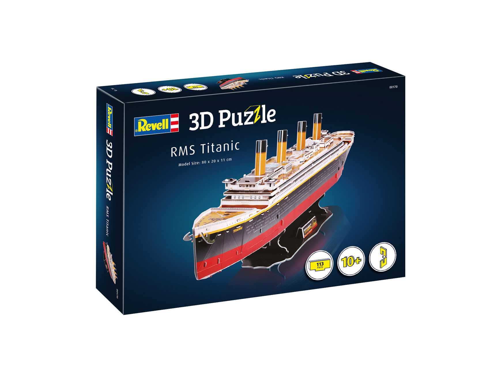 3D PuzzleRevell 00170 - Titanic