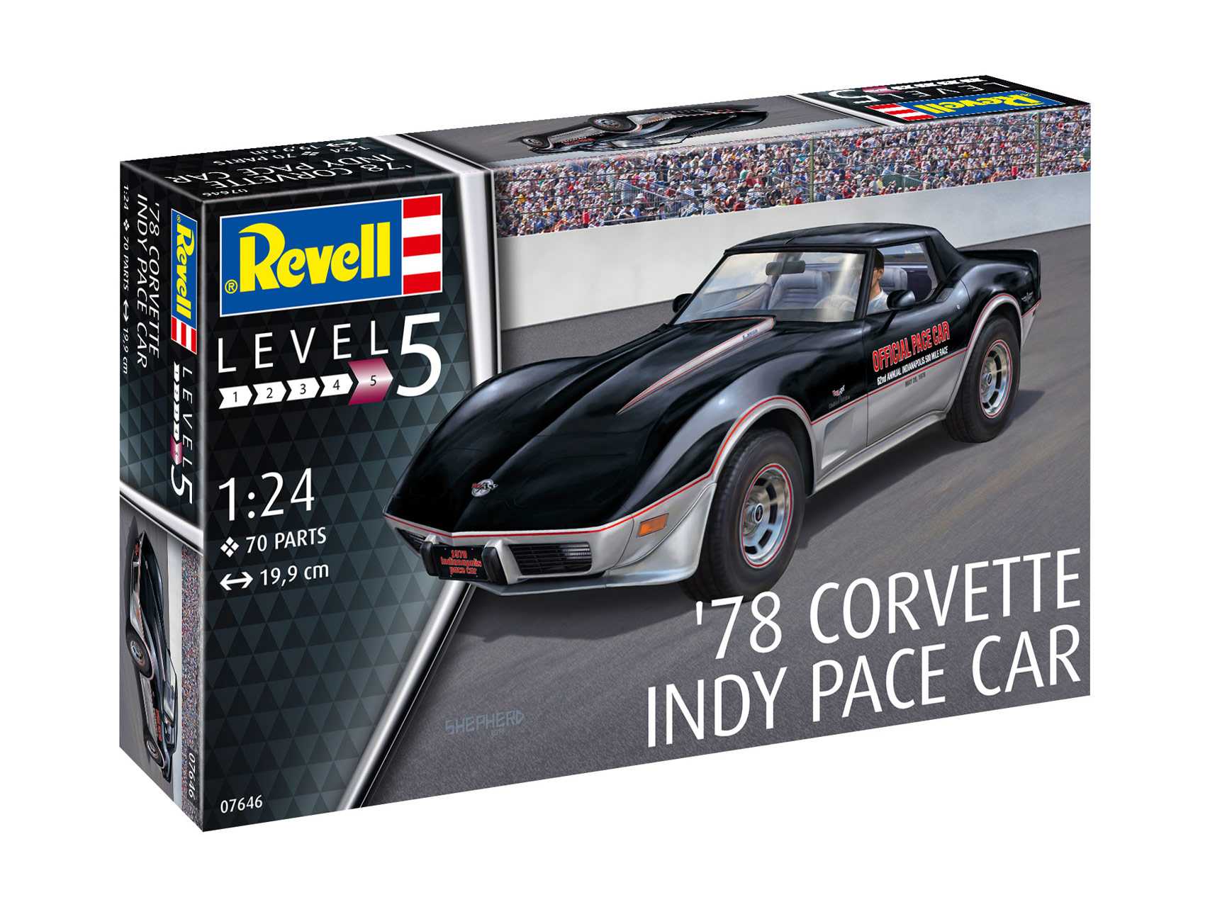 ModelSet 67646 - ´78 Corvette (C3) Indy Pace Car (1:24)