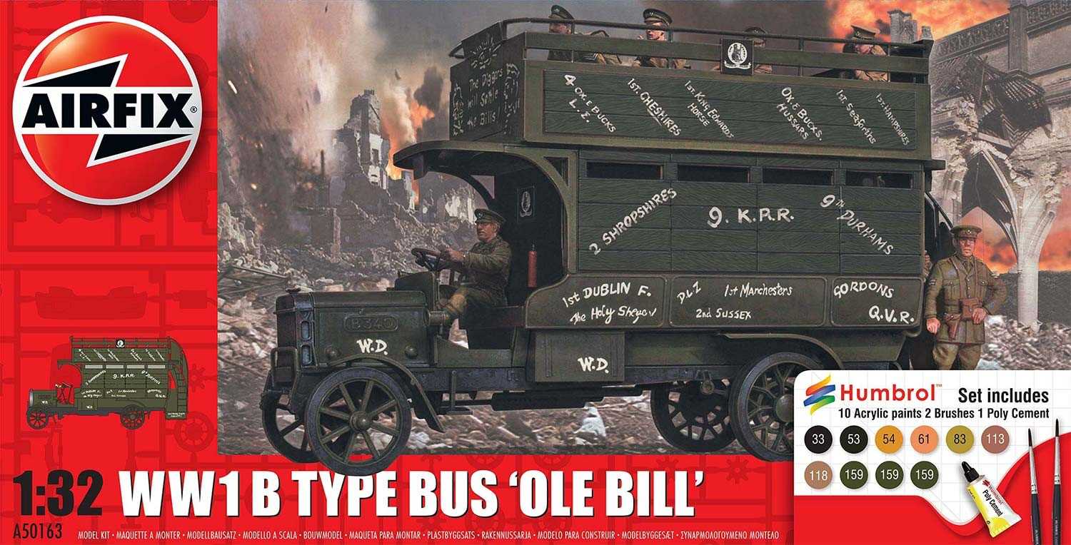 Gift Set military A50163 - WWI Old Bill Bus (1:32)