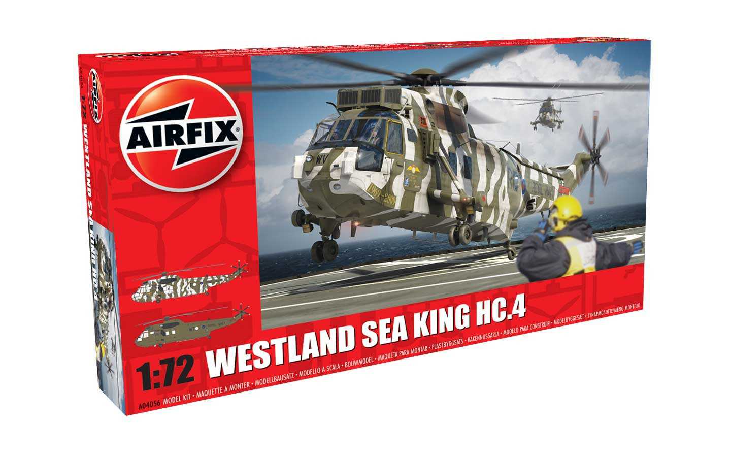 Model Aircraft helicopter Westland sea king HAR.3/MK.43 1:72 SCALE NEW