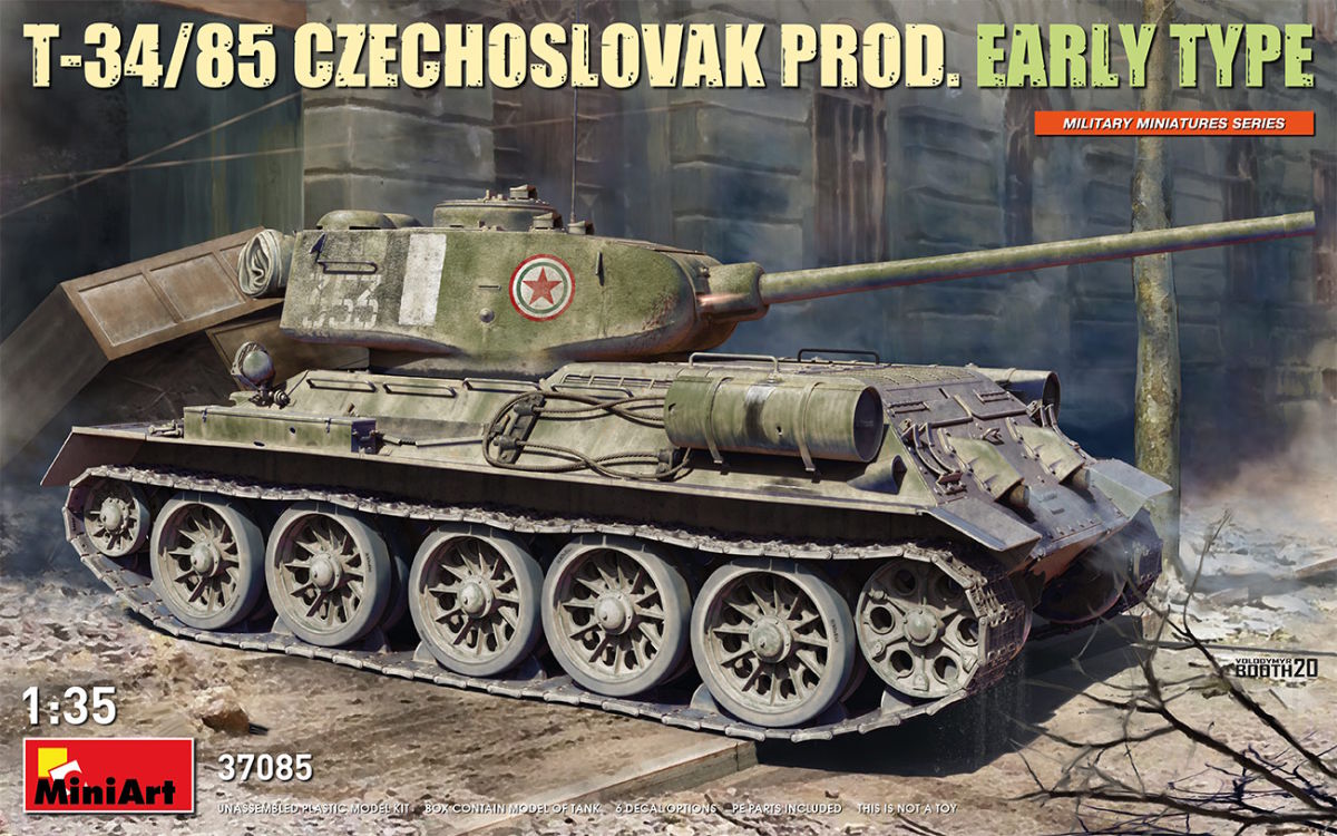 1/35 T-34-85 Czechoslovak Prod. Early Type