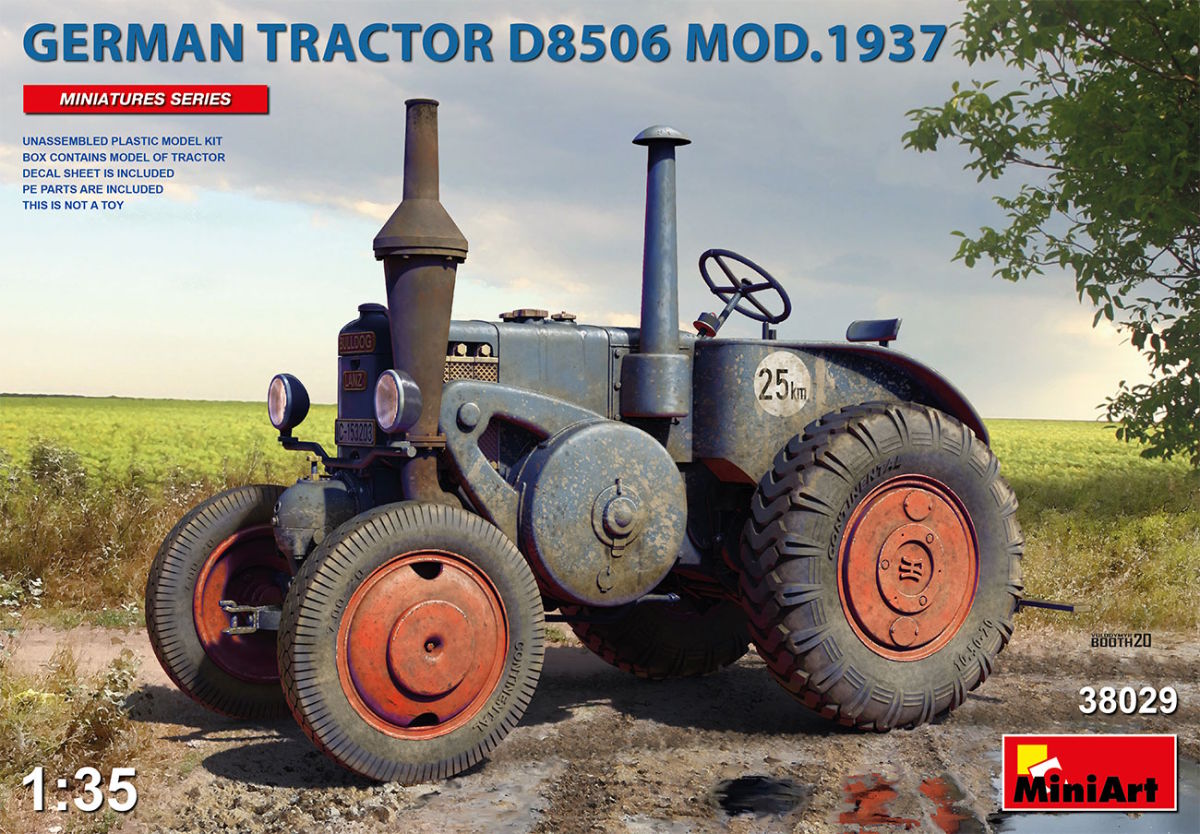 1/35 German Tractor D8506 Mod. 1937