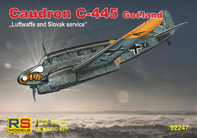 RS Models 1/72 Modèle Kit 92242 Caudron CR.714 