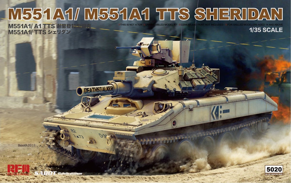 1/35 M551A1/ A1TTS Sheridan