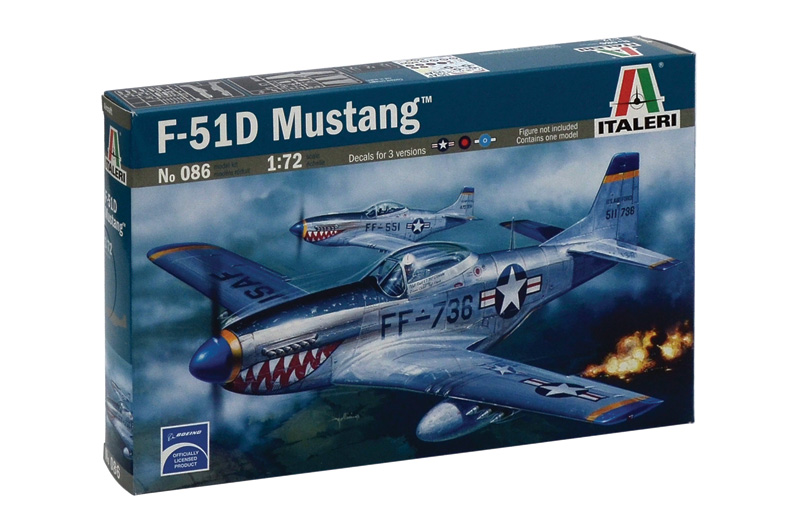 Italeri 0086 - F-51D MUSTANG (1:72)