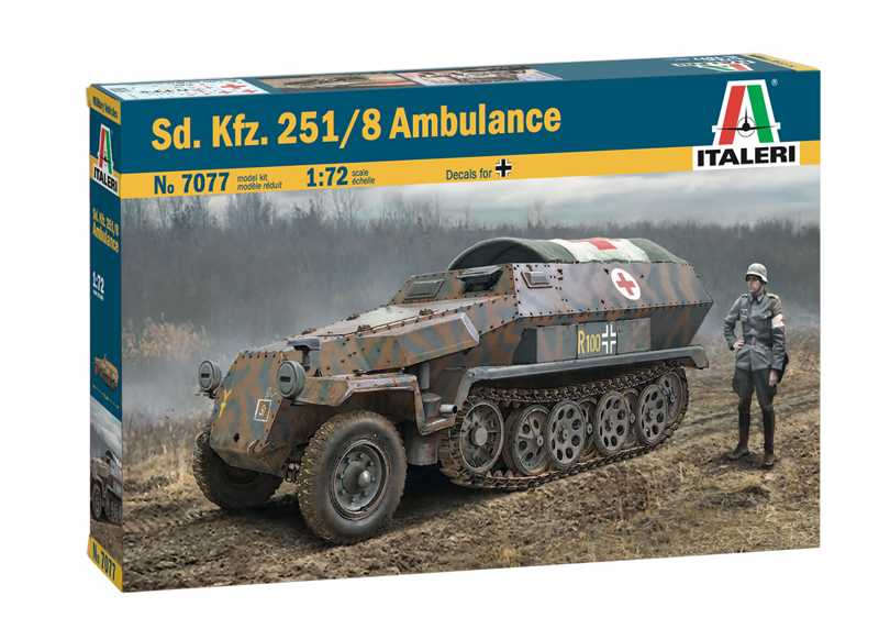Italeri 7077 - Sd.Kfz. 251/8 Ambulance (1:72)