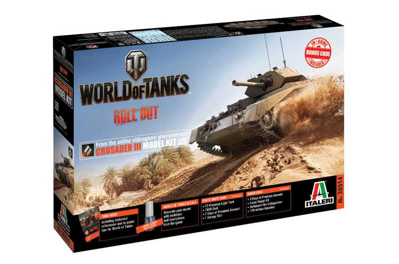 Model Kit World of Tanks 36514 - Crusader III (1:35)