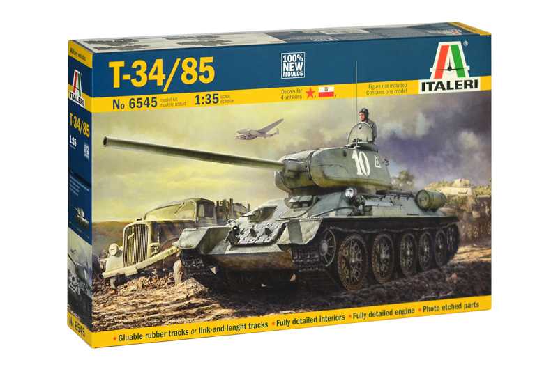 Italeri 6545 - T34/85 Zavod 183 Mod. 1944 (1:35)
