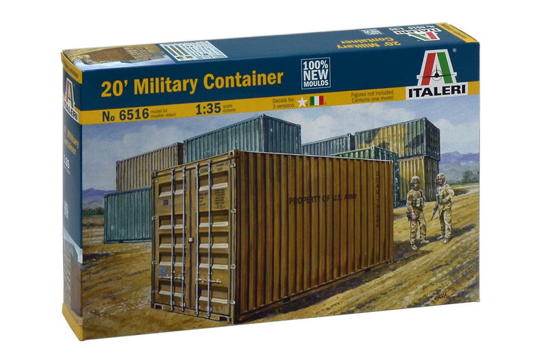 Italeri 6516 1:35 20' Militär Container 