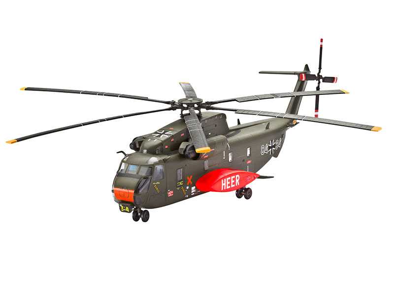 ModelSet 64858 - CH-53G Heavy Transport Helicopter (1:144)