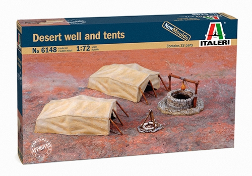Italeri 6148 - Desert Well and Tents (1:72)