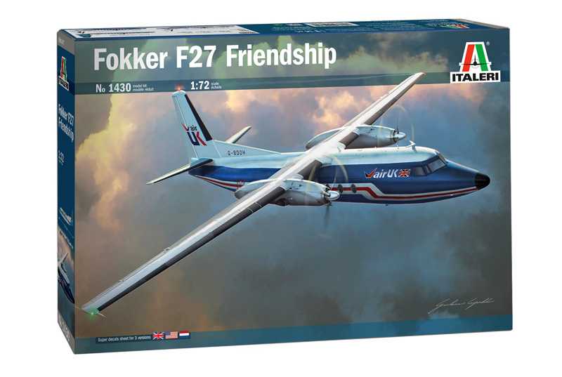 Italeri 1430 - Fokker F 27 Friendship (1:72)