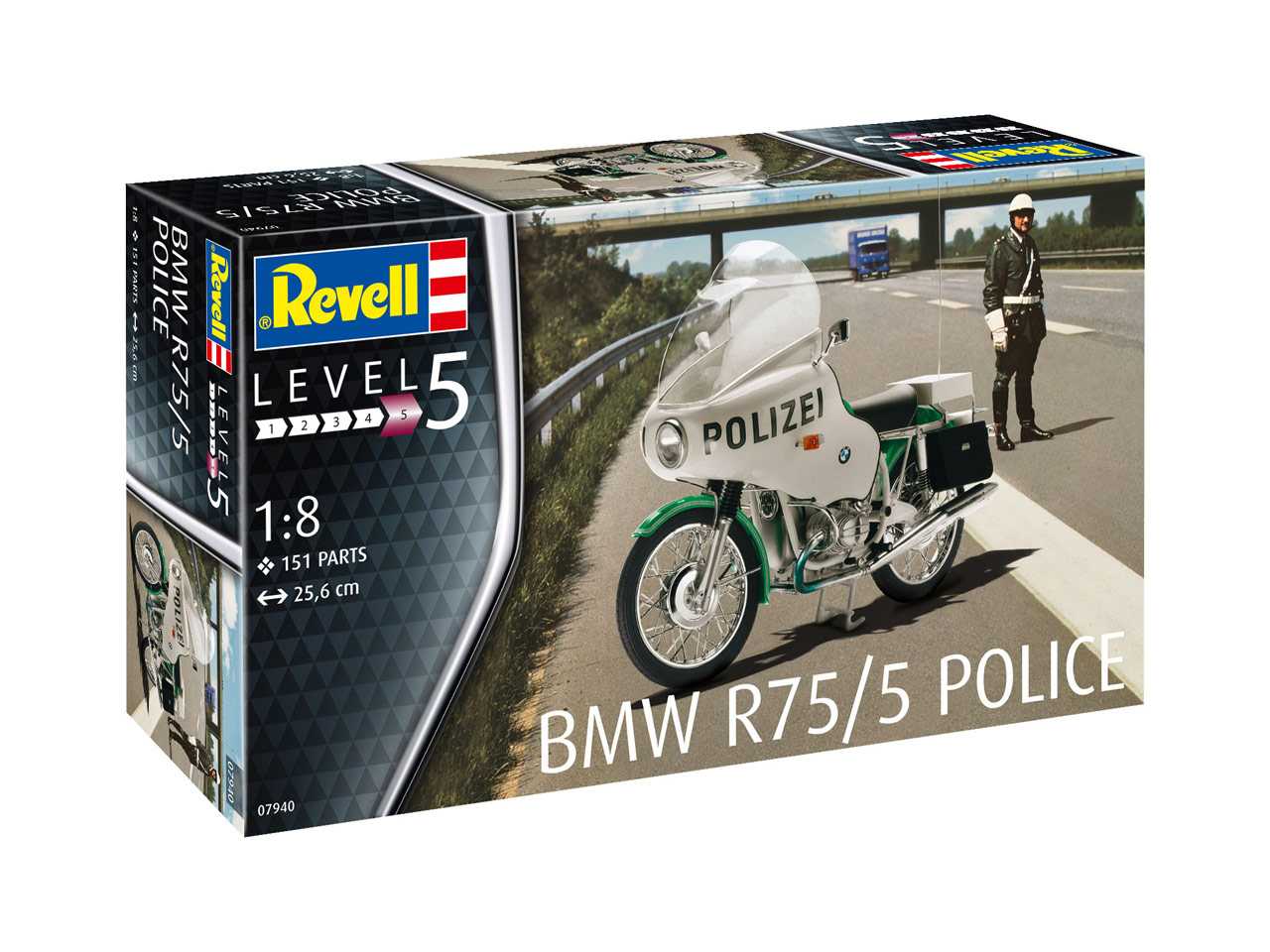 Revell 07940 - BMW R75/5 Police (1:8)