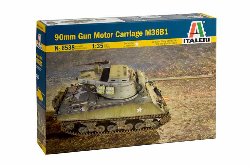 Italeri 6538 - 90mm Gun Motor Carriage M36B1 (1:35)