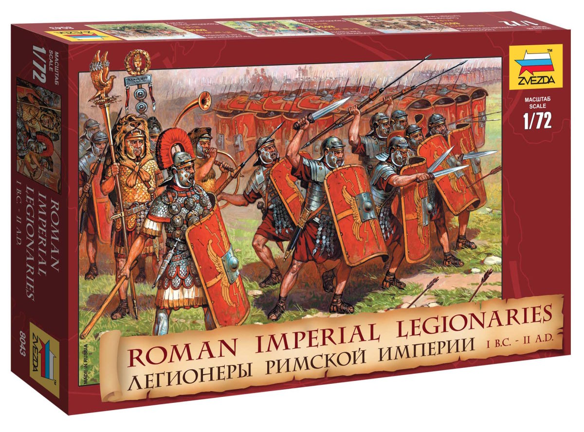 Wargames (AoB) 8043 - Roman Imperial Infantry I BC - II AD (1:72)