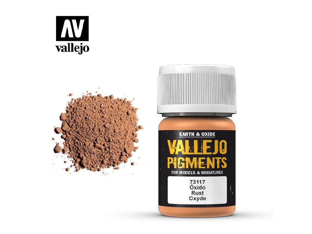 Vallejo Pigments 73117 Rust (35ml)