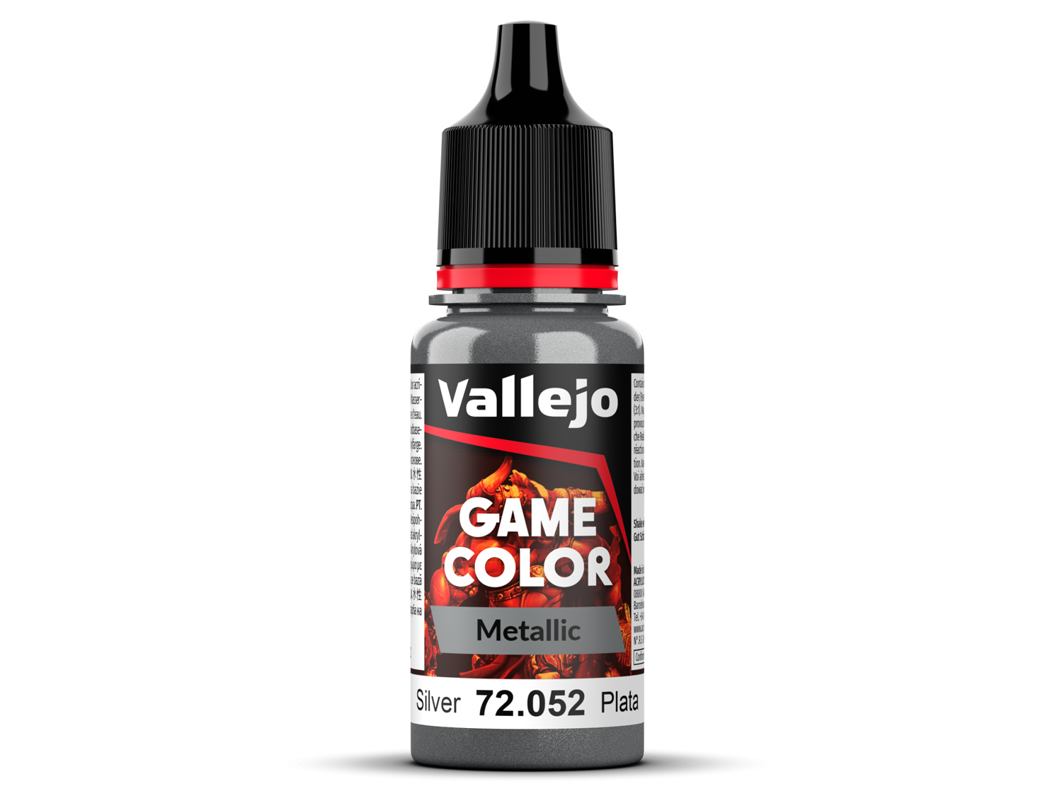 Vallejo Game Color 72052 Silver 18 ml.