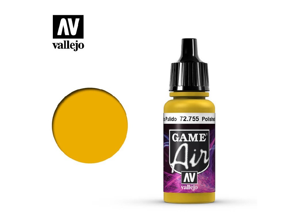 Vallejo Game Air 72755 Polished Gold (17ml)