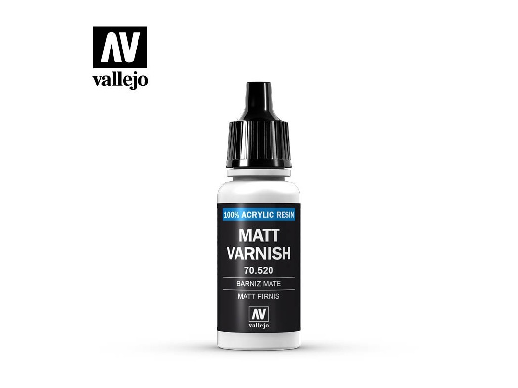 Vallejo 70520 Permanent Mat Varnish (17ml)