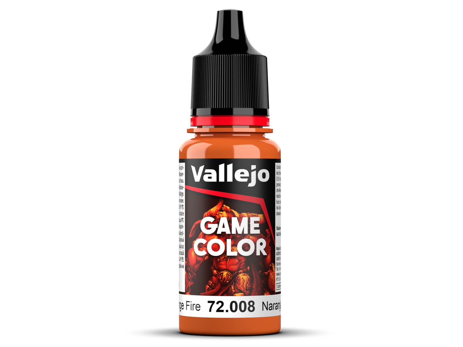 Vallejo Game Color 72008 Orange Fire 18 ml.