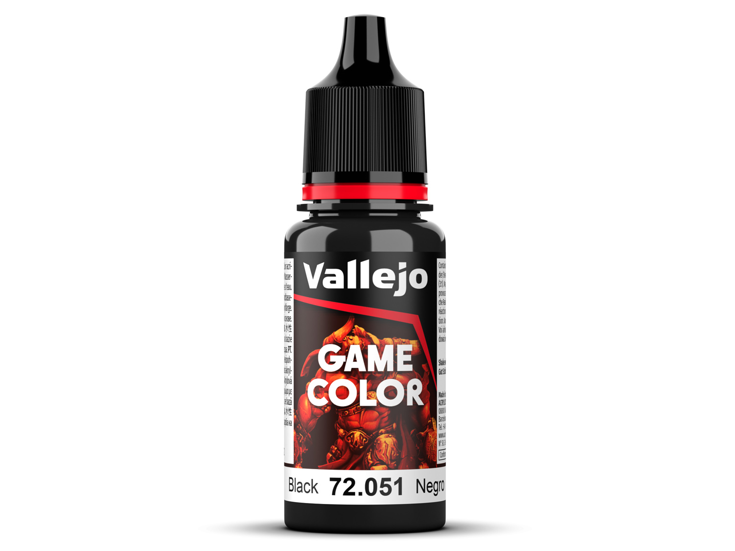 Vallejo Game Color 72051 Black 18 ml.
