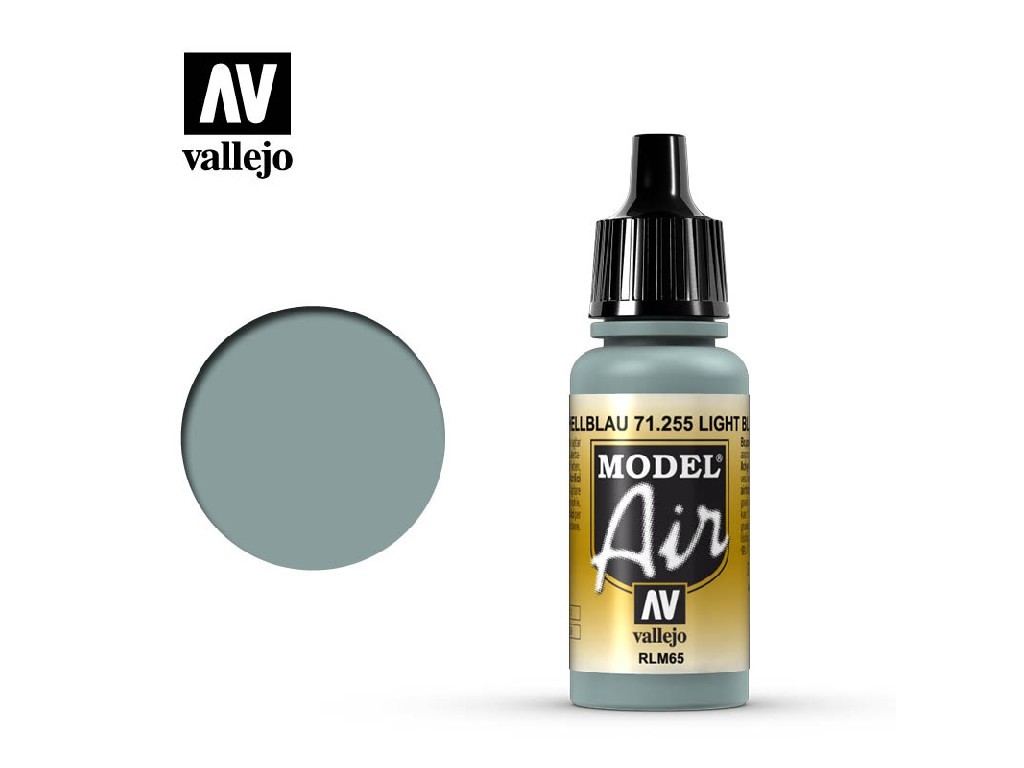 Acrylic color for Airbrush Vallejo Model Air 71255 Light Blue RLM65 (17ml)