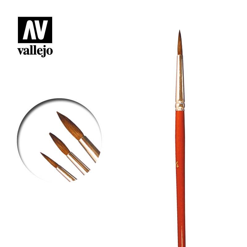 Vallejo Brush PF20002 Pony Hair, No.2